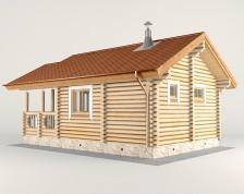 Проекты одноэтажных бань Проекты одноэтажных бань