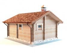 Проекты одноэтажных бань Проекты одноэтажных бань