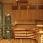 Обустройство бани внутри