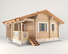 Проекты одноэтажных бань Проекты одноэтажных бань