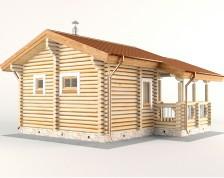 Проекты одноэтажных бань Проекты одноэтажных бань