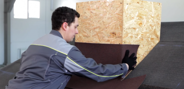 Покрытие крыши мягкой кровлей Покрытие крыши мягкой кровлей