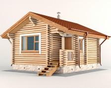 Проекты одноэтажных бань Проекты одноэтажных бань