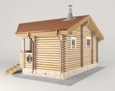 Проекты одноэтажных бань Проекты одноэтажных бань