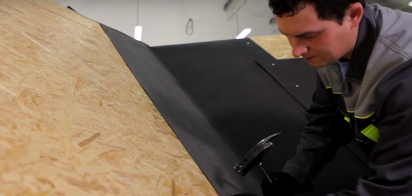 Покрытие крыши мягкой кровлей Покрытие крыши мягкой кровлей