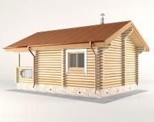 Проекты одноэтажных бань Проекты одноэтажных бань