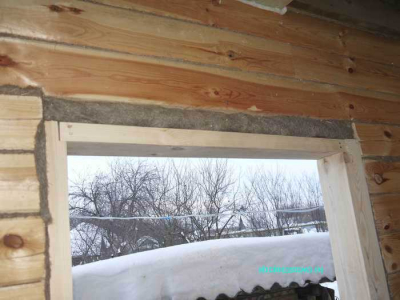 Окосячка дверного проёма
Окосячка дверного проёма