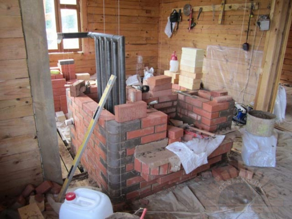 Как сделать печь со встроенным котлом Как сделать печь со встроенным котлом