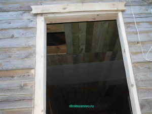 Окосячка дверного проёма
Окосячка дверного проёма