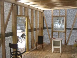 Каркасная баня с мансардой своими руками Каркасная баня с мансардой своими руками