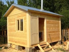 Проекты бань из бруса 3х4 — чертеж Проекты бань из бруса 3х4 — чертеж