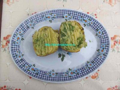 Картофель, запечённый с сыром
Картофель, запечённый с сыром