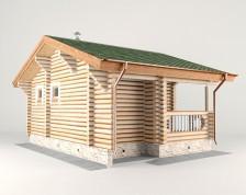 Проекты одноэтажных бань Проекты одноэтажных бань