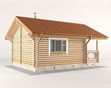 Проекты одноэтажных бань Проекты одноэтажных бань