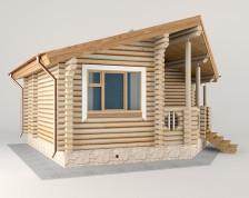 Проекты одноэтажных бань Проекты одноэтажных бань