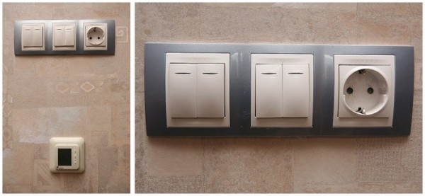 Как установить выключатель света в бане Как установить выключатель света в бане