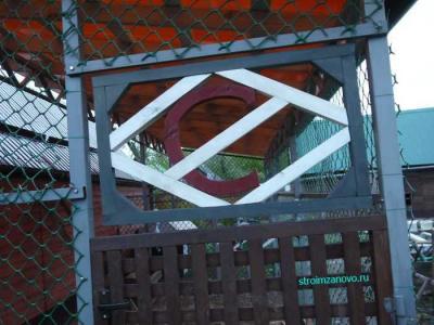 Деревянная калитка со спартаковским ромбом своими руками
Деревянная калитка со спартаковским ромбом своими руками