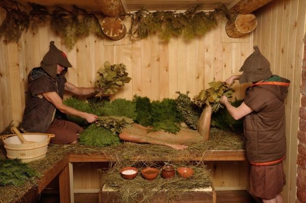 Как правильно париться в русской бане Как правильно париться в русской бане