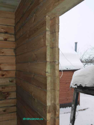 Окосячка дверного проёма
Окосячка дверного проёма