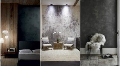 Декоративная штукатурка в интерьере: лучшие варианты + технология нанесения Декоративная штукатурка в интерьере: лучшие варианты + технология нанесения