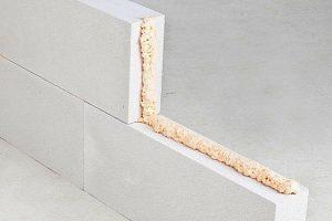 Клей пена для газобетонных блоков Клей пена для газобетонных блоков