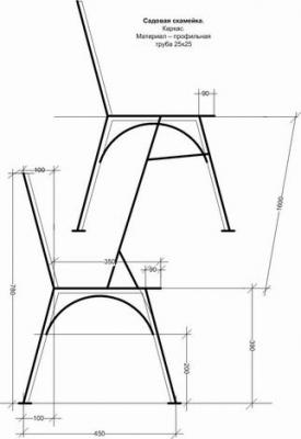Садовая скамейка своими руками: используем чертежи для изготовления скамейки из дерева Садовая скамейка своими руками: используем чертежи для изготовления скамейки из дерева