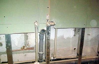 Плитка на гипсокартон в ванной Плитка на гипсокартон в ванной