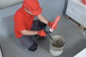 Клей пена для газобетонных блоков Клей пена для газобетонных блоков