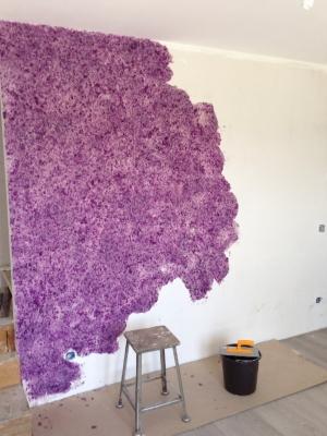 Жидкие обои для стен. Как наносить самостоятельно Жидкие обои для стен. Как наносить самостоятельно