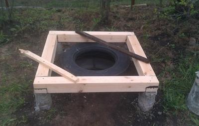 Туалет на даче своими руками. Поэтапное фото Туалет на даче своими руками. Поэтапное фото