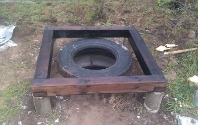 Туалет на даче своими руками. Поэтапное фото Туалет на даче своими руками. Поэтапное фото