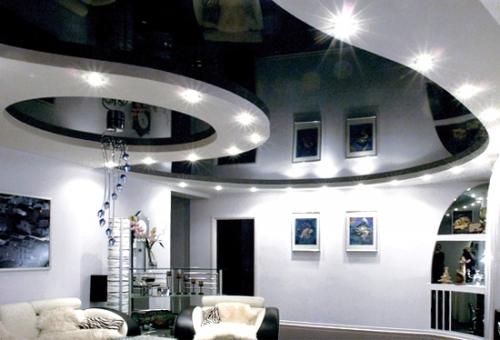 Роль тёмного потолка в дизайне интерьера Роль тёмного потолка в дизайне интерьера