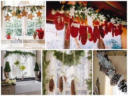 Украшаем кухню к Новому году Украшаем кухню к Новому году