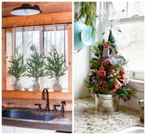 Украшаем кухню к Новому году Украшаем кухню к Новому году