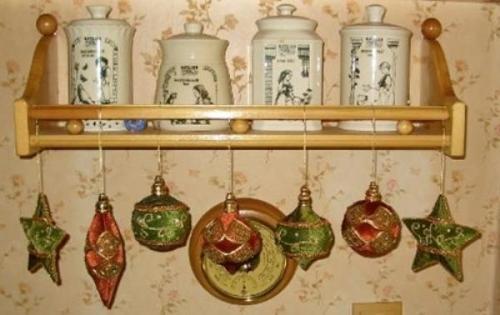 Украшаем кухню к Новому году Украшаем кухню к Новому году