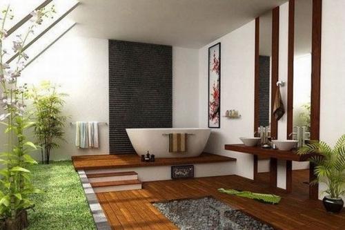 Живой коврик в ванную комнату Живой коврик в ванную комнату