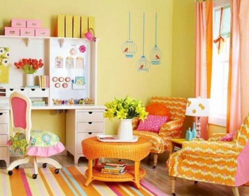 Желтый цвет в интерьере Желтый цвет в интерьере