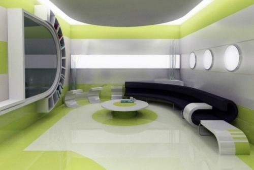 Футуризм в интерьере Футуризм в интерьере