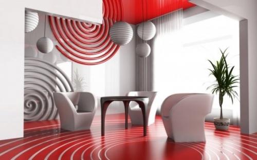 Футуризм в интерьере Футуризм в интерьере