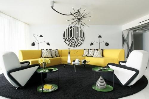 Желтый цвет в интерьере Желтый цвет в интерьере