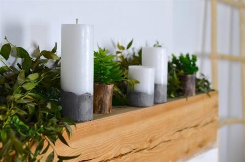 Декоративные свечи в интерьере Декоративные свечи в интерьере