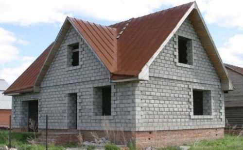 Дом из пеноблоков Дом из пеноблоков