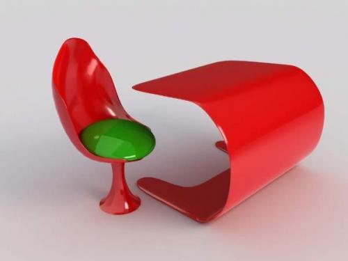 Мебель из стеклопластика в интерьере