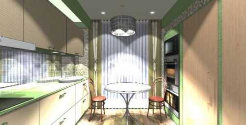 Подбираем мебель для узкой кухни Подбираем мебель для узкой кухни