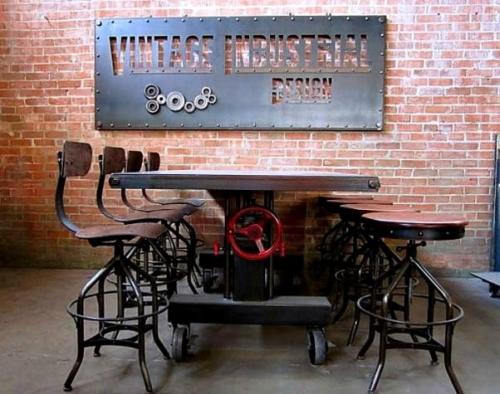 Мебель в индустриальном стиле: основные черты Мебель в индустриальном стиле: основные черты