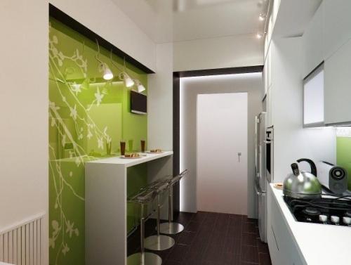 Барная стойка на кухне: варианты расположения Барная стойка на кухне: варианты расположения