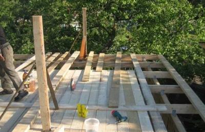 Односкатная крыша своими руками: чертеж и пошаговая инструкция монтажа Односкатная крыша своими руками: чертеж и пошаговая инструкция монтажа