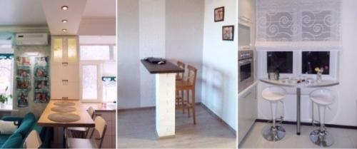 Барная стойка на кухне: варианты расположения Барная стойка на кухне: варианты расположения