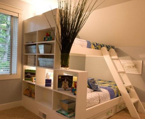 Кровать-чердак с рабочей зоной Кровать-чердак с рабочей зоной