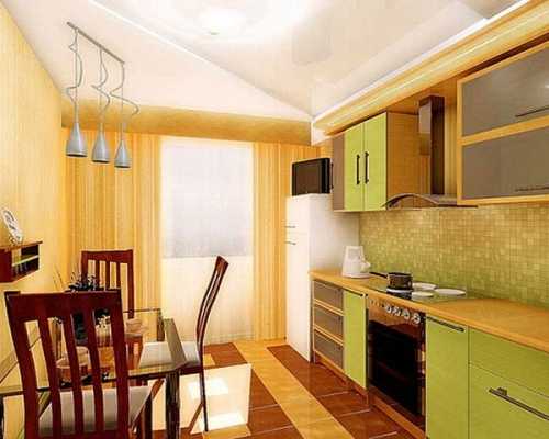 Подбираем мебель для узкой кухни Подбираем мебель для узкой кухни